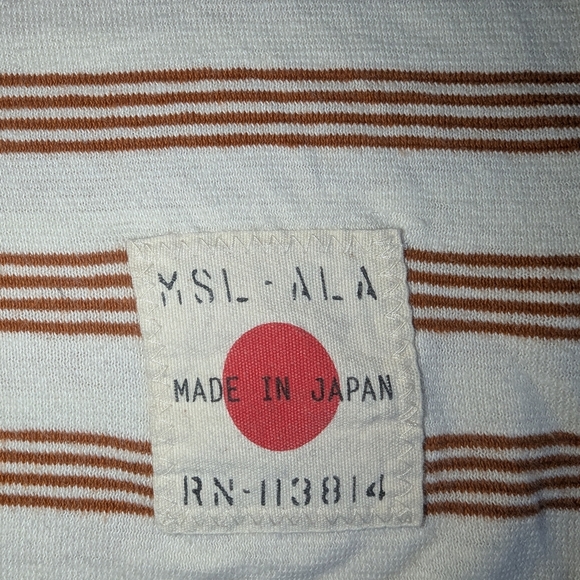 Billy Reid MADE IN JAPAN Stripe Tee - Picture 3 of 5